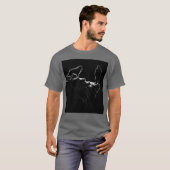 究極の上昇 - 狼の精神 ミニマリスト Tシャツ (正面フル)