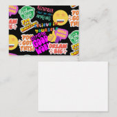 究極の勇気付けられるコラージュ ノートカード (正面/裏面)