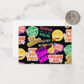 究極の勇気付けられるコラージュ ノートカード (正面/裏面インサイチュ)