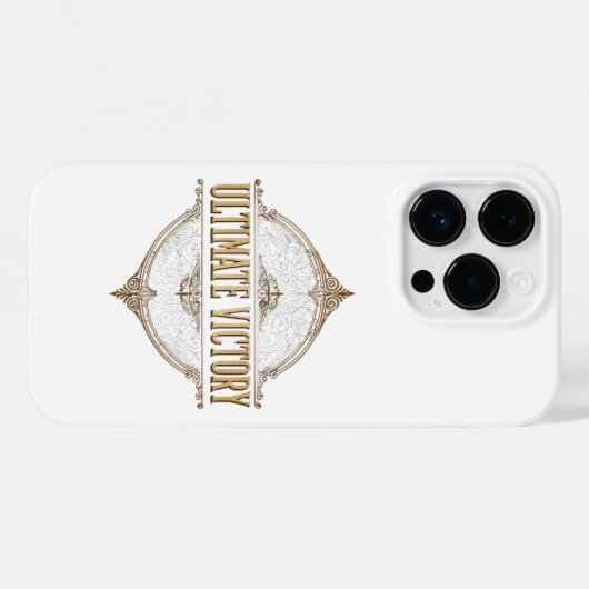 究極の勝利 Case-Mate iPhoneケース (裏面 (横))