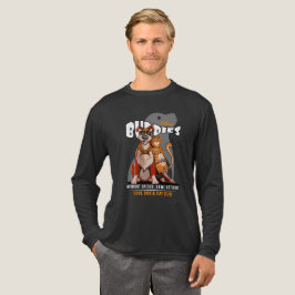 究極の友情を祝おう(ダークモード)| メンズ ロングスリーブ トライブレンドTシャツ