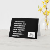 究極の友最高の人の誕生日カード** カード (黄色い花)