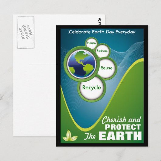 究極の地球 ポストカード (正面/裏面)