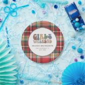 究極の女子会プラン  レトロなプレートで楽しむ ペーパープレート (パーティー)