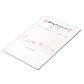 究極の日常学習プランテンプレート ノートパッド (アングル)