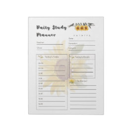 究極の日常学習プランナーテンプレート ノートパッド