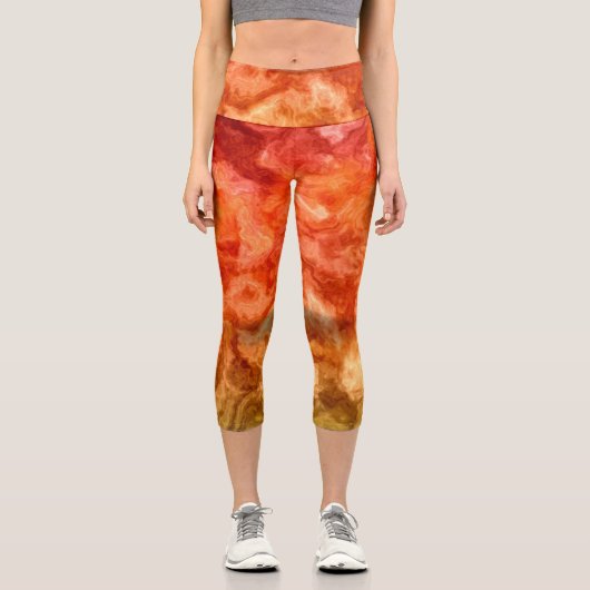 究極の最高の仕事とレギンス遊 カプリレギンス (正面)