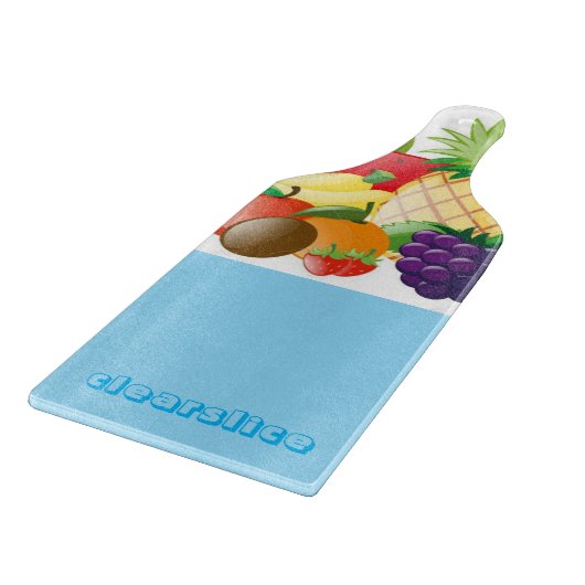 究極の澄んガラス板をスライスする カッティングボード (角)