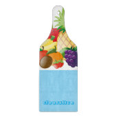 究極の澄んガラス板をスライスする カッティングボード (正面)