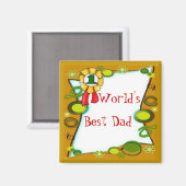 究極の父の日マグネット マグネット (正面/裏面)