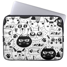 究極の猫好き - かわいい猫ペット ラップトップスリーブ