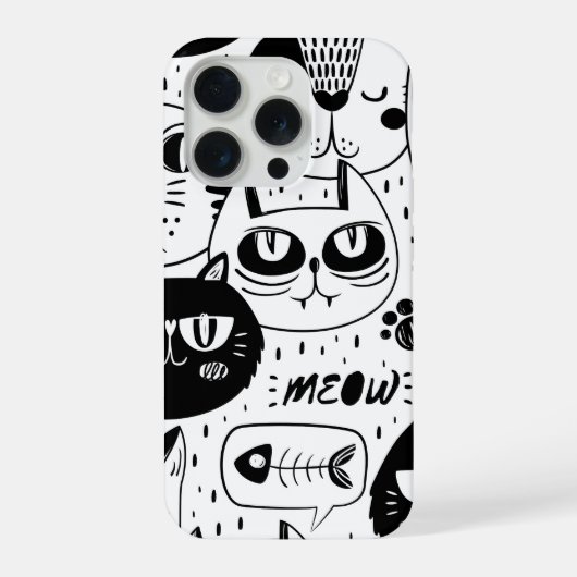 究極の猫好き - かわいい猫ペット  iPhoneケース (裏面)