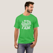 究極の社会的な距離ギフトを見ている鳥 Tシャツ (正面フル)