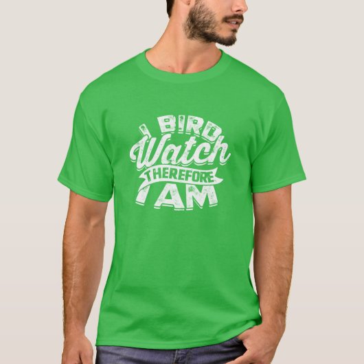 究極の社会的な距離ギフトを見ている鳥 Tシャツ (正面)