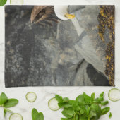 究極の禿鷲 キッチンタオル (折り畳み)