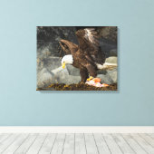 究極の禿鷲 キャンバスプリント (インサイチュ (ウッドフロア))