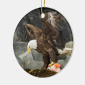 究極の禿鷲 セラミックオーナメント (左)