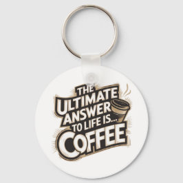究極の答えは…コーヒー キーホルダー