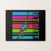 究極の素晴らしフリスビーのモチーフ ジグソーパズル (横)