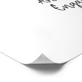 究極の組み合わせ ピザとビール ウェルカムサイン ポスター (角)