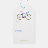 究極の自転車トリップギフトラベル ギフトタグ (裏面)