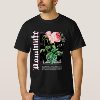 究極の花の驚くべきデザイン Tシャツ