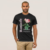 究極の花の驚くべきデザイン Tシャツ (正面フル)