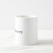 究極の賛辞クラシックマグカップ - Satisfactory コーヒーマグカップ (中央)