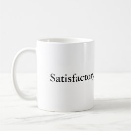 究極の賛辞クラシックマグカップ - Satisfactory コーヒーマグカップ