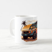 究極の車のマグで朝クールのルーチン! コーヒーマグカップ (正面左)