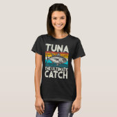 究極の釣果 マグロの釣り Tシャツ (正面フル)