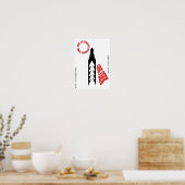 究極の魚釣りツール、スライクラインツール、油フィールドアート ポスター (キッチン)