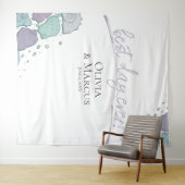 究極の1日 フォトブース ライラック シースhell 背景 タペストリー (インサイチュ(横))