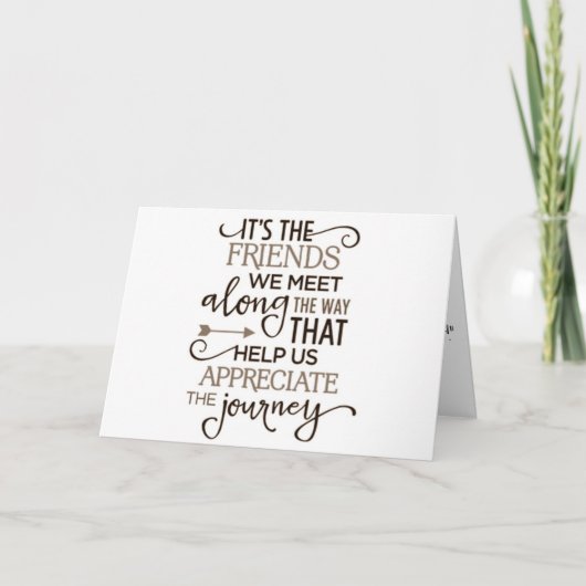 究極の****FRIENDの誕生日カード**** カード (正面)