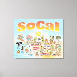 究極のSoCal キャンバスプリント