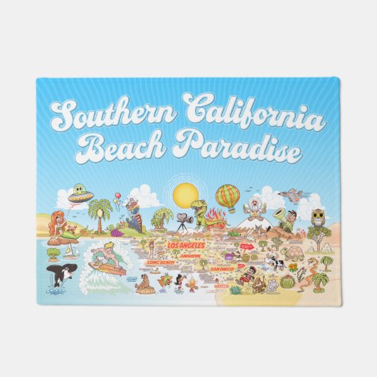 究極のSoCal ドアマット (正面)