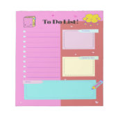 究極のTo-Doリスト：製品の整理と強化 ノートパッド (正面)