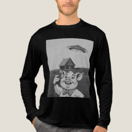究極のUFOセルフィー旅行シャツ トライブレンドTシャツ
