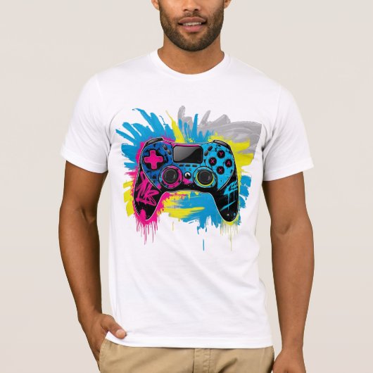 究極ゲーマーズデイお祝いTシャツ Tシャツ (正面)