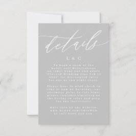 究極シンプルのライトグレージャパンディニュートラモダンル 出欠カード