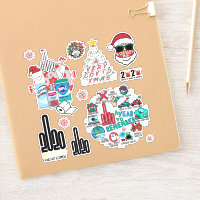 究極2020検疫クリスマスステッカー12パック