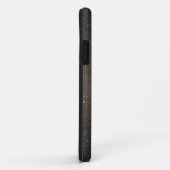 穹窖の箱のブラウンのグリッターの写真"Italiano " Case-Mate iPhoneケース (裏面/右)