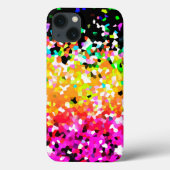 穹窖のiPad MiniケースのモザイクSparkleyの質 Case-Mate iPhoneケース (裏面)