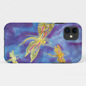 穹窖のIPhoneの絹のトンボの例 Case-Mate iPhoneケース (裏面(横))