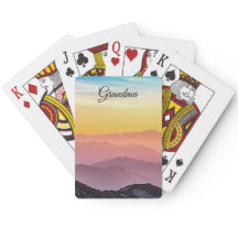 空おばあちゃんカラフルギフト編集可能パーソナライズされた