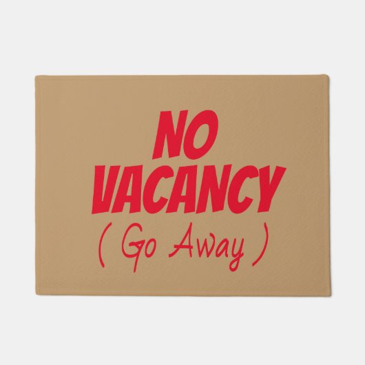 空おもしろい室なし遠くに ドアマット (正面)