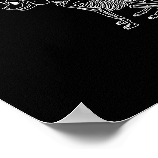 空おもしろい手引用文は誰に休暇届を免除した ポスター (角)