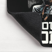 空おもしろい手男性へ柔道 – 空手は人生のためではない マウスパッド (コーナー)