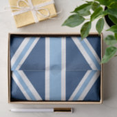 空および濃紺の英国国旗の旗 薄葉紙 (ギフト)