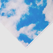 空および雲の挨拶状のティッシュペーパー 薄葉紙 (詳細)